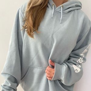 Carhartt | Shirts | Carhartt Logo Hoodie Tourmaline Heather Medium Loose  Fit | Poshmark